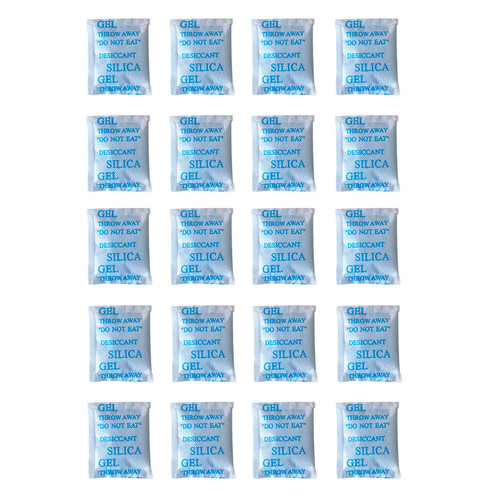 رطوبت گیر سیلیکاژل مدل RH4 وزن 1 گرم بسته 20 عددی