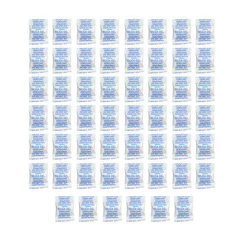 رطوبت گیر silica gel مدل RETIRO وزن 1 گرم بسته 54 عددی