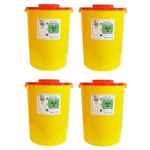 سیفتی باکس بیوسیف کد M700 ظرفیت 12000 میلی لیتر بسته 4 عددی