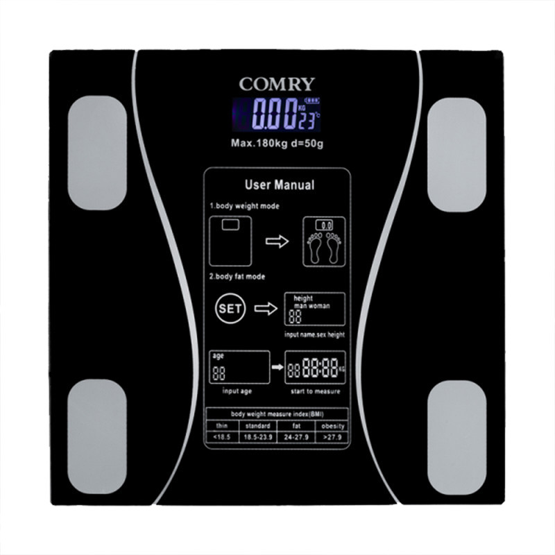 ترازو دیجیتال کُمری مدل personal scale